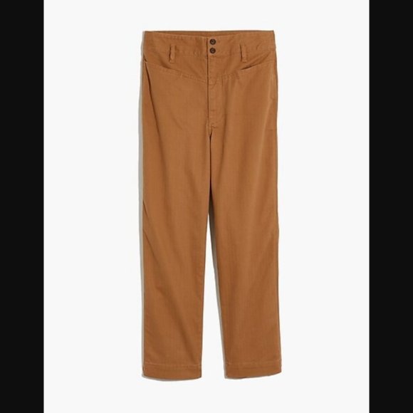 COPY - Madewell Tapered Pants: Pieced Yoke Edition - Picture 6 of 13